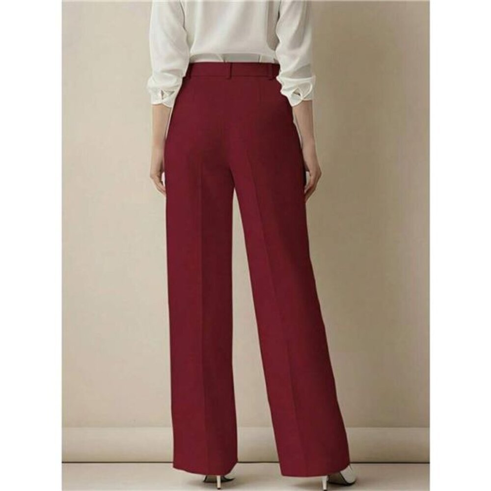 High-Waisted Wide Leg Pants - Picture 8 of 14